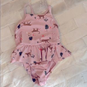 Leopard swim suit